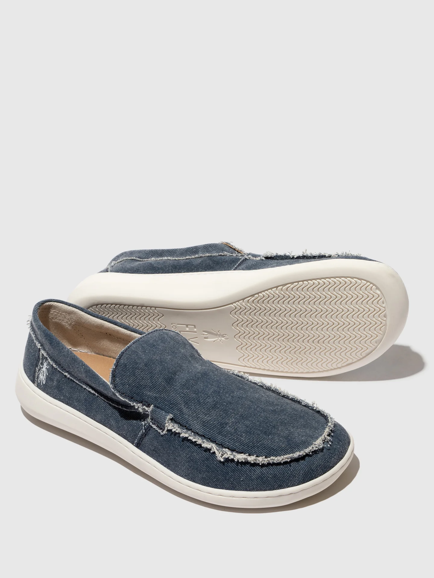 Round Toe Loafers COFY669FLY BLUE - Image 4