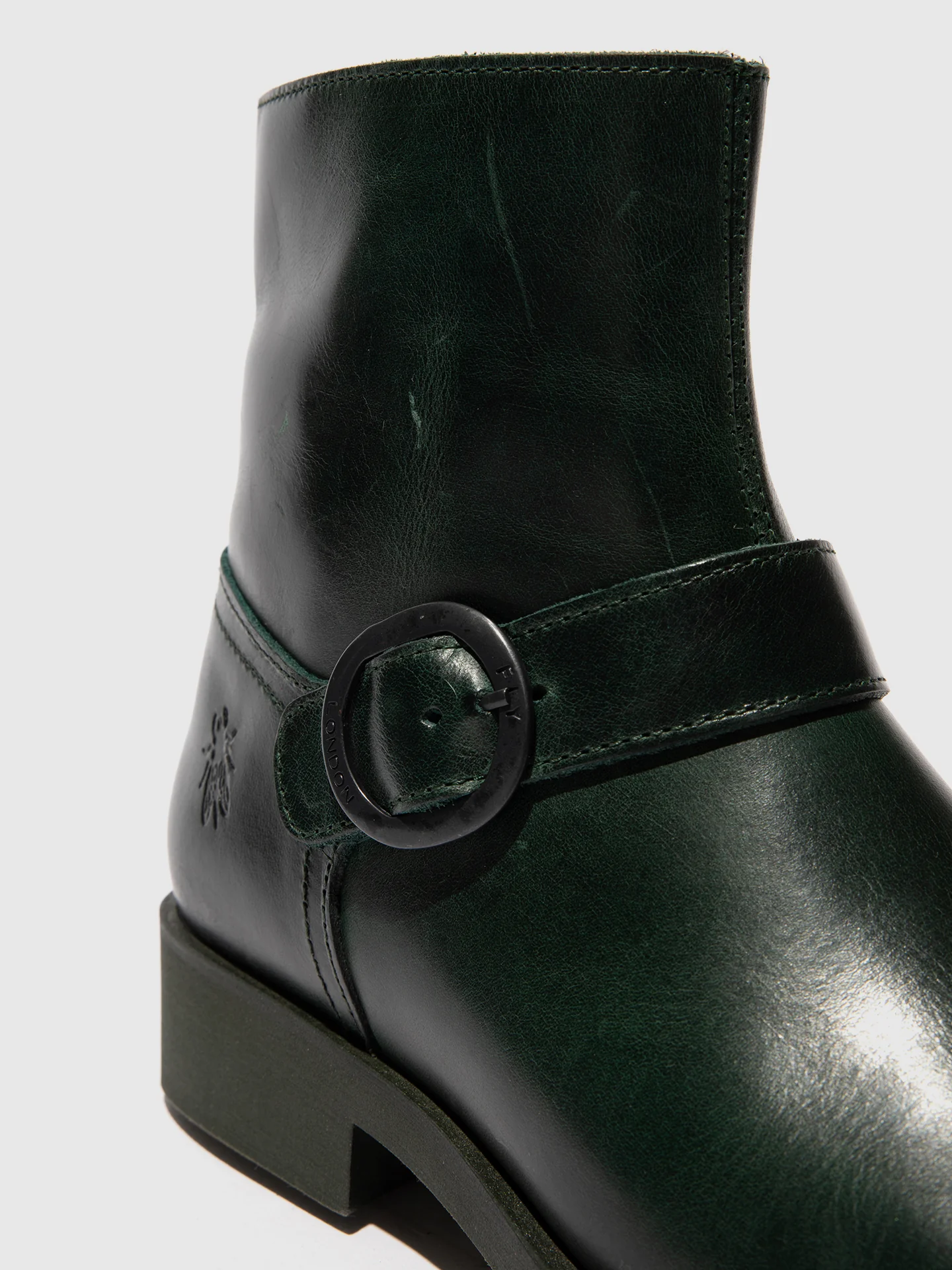 Buckle Ankle Boots RIFU327FLY PETROL - Image 4