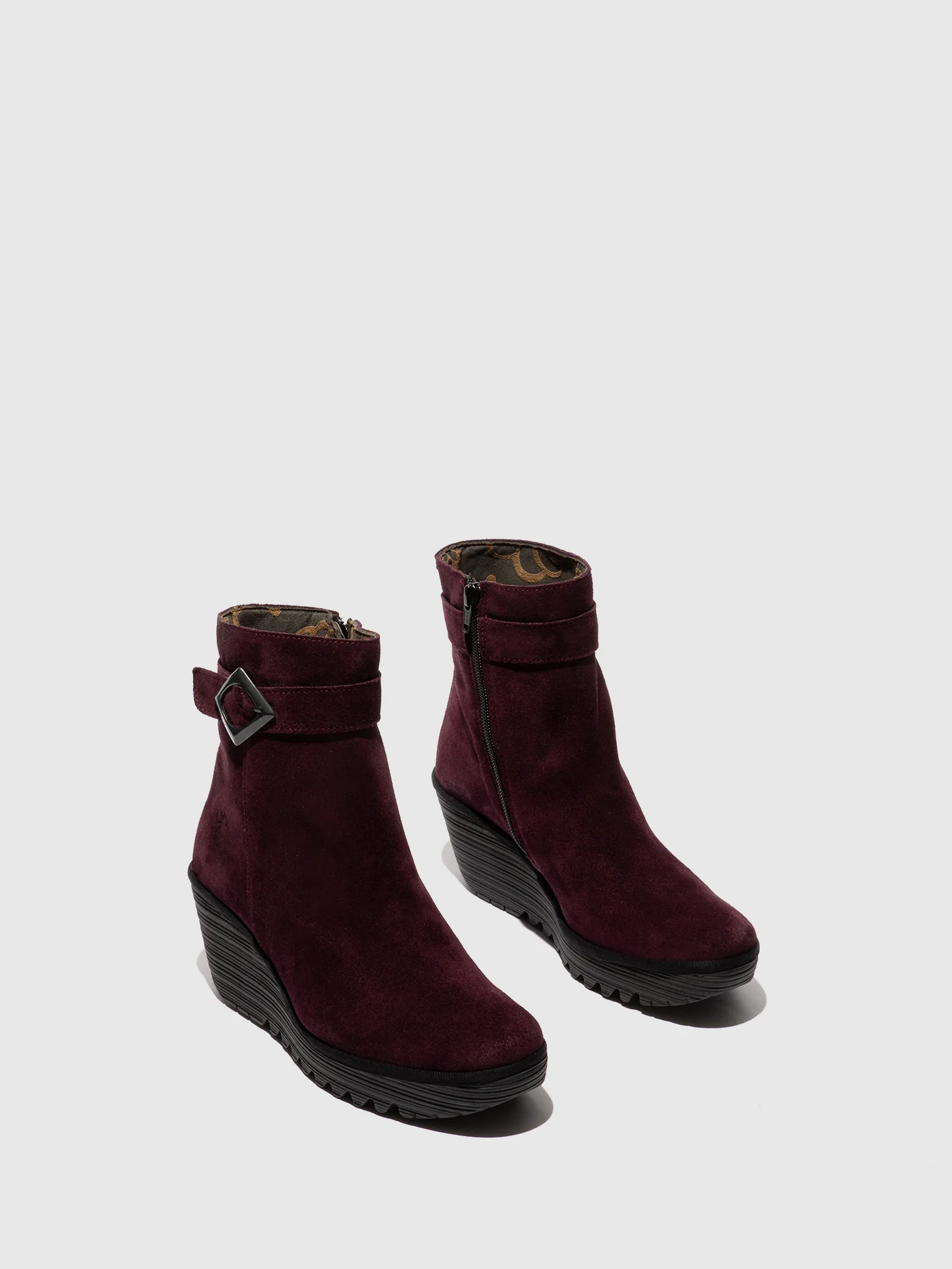 Buckle Ankle Boots YUJI596FLY PURPLE - Image 2