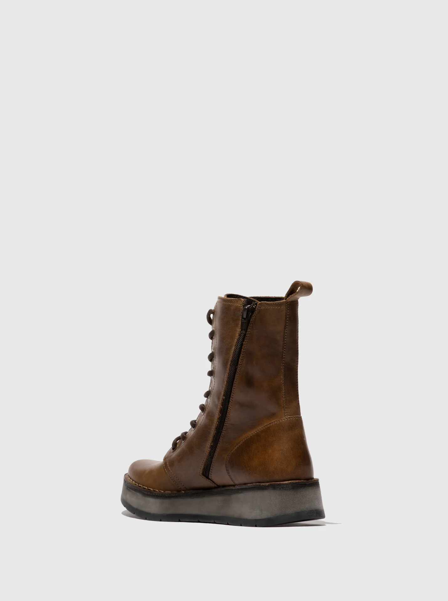 Lace-up Ankle Boots RAMI043FLY RUG CAMEL - Image 3