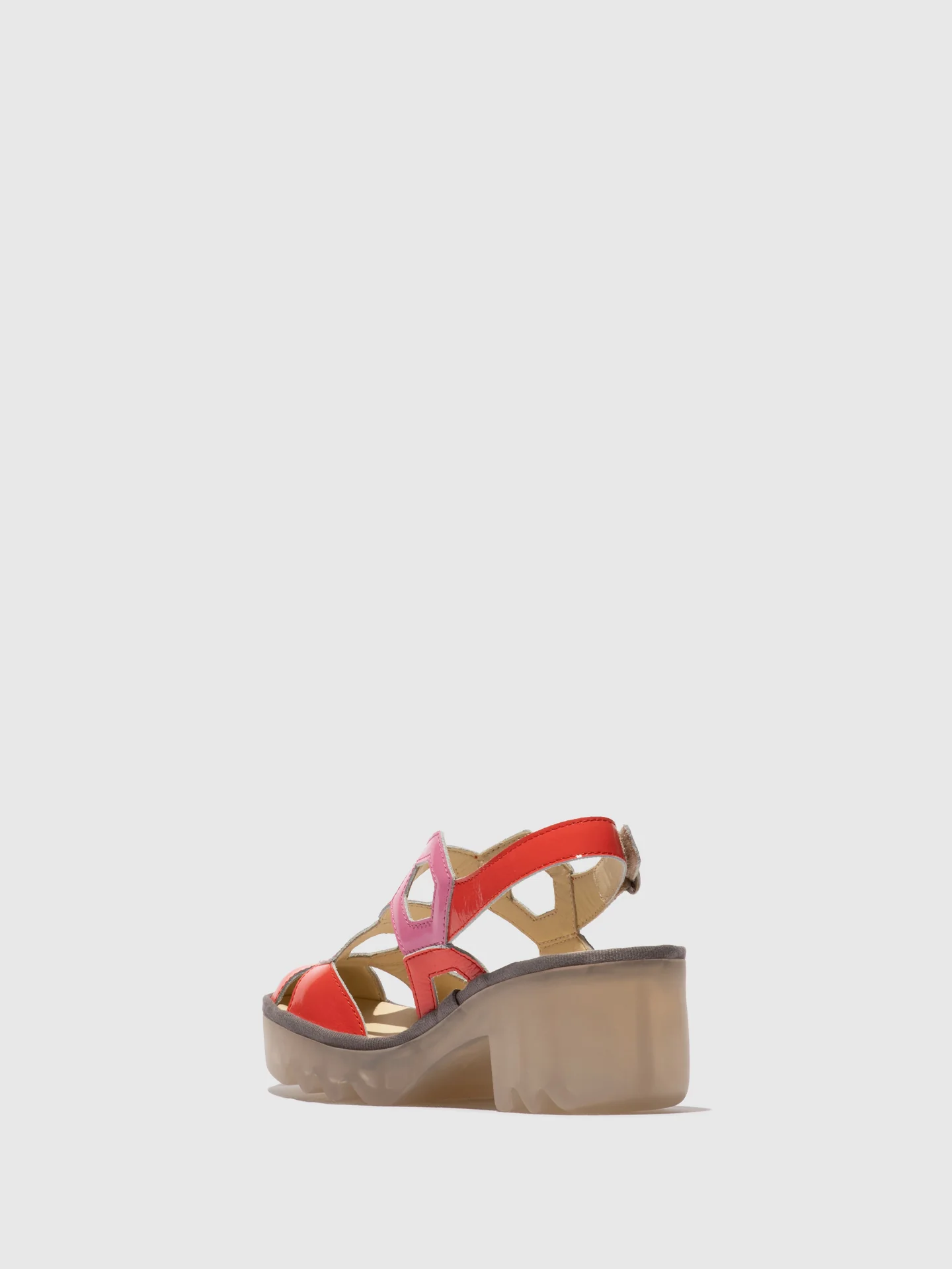 Sling-Back Sandals TRUL582FLY SCARLET/PINK - Image 3