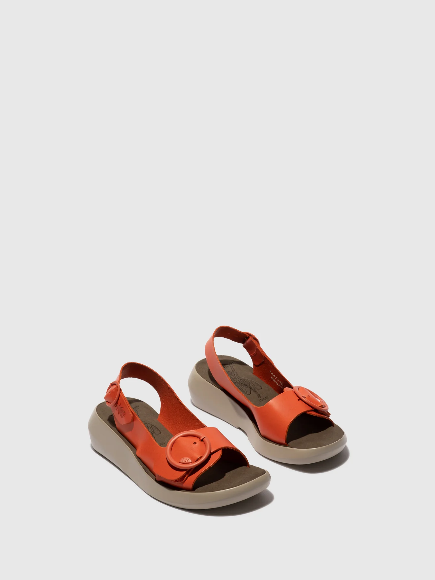 Sling-Back Sandals BERK754FLY SCARLET - Image 2