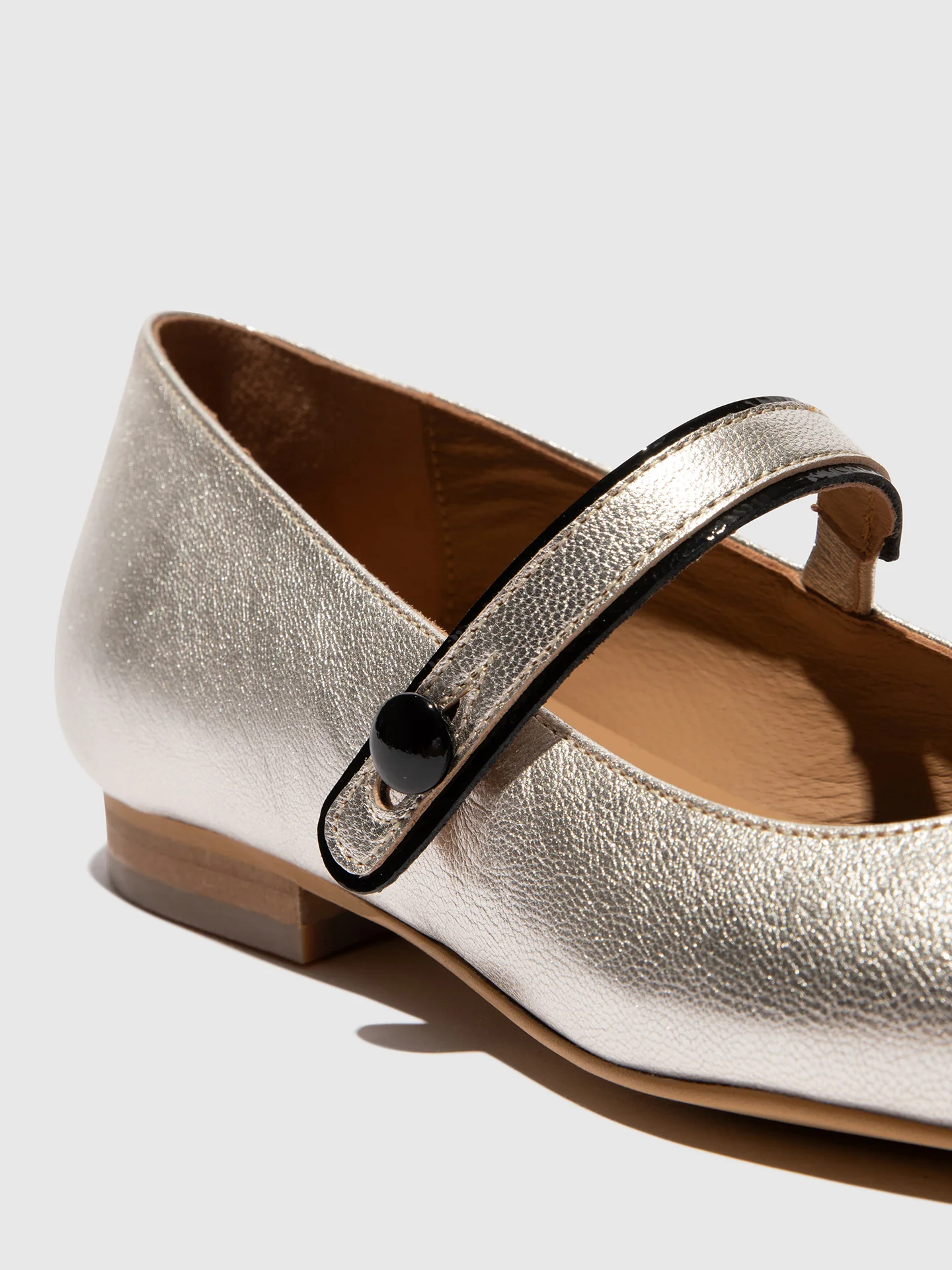 Pointed Toe Shoes SULN265FLY SILVER/BLACK - Image 4
