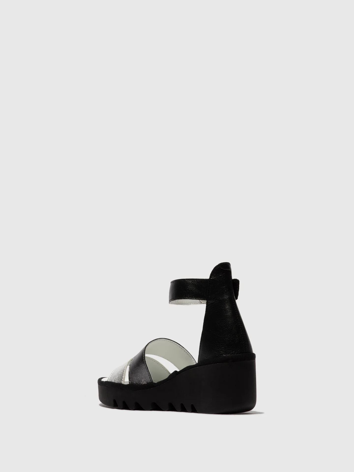 Strappy Sandals BONO290FLY SILVER/GRAPHITE/BLACK - Image 3
