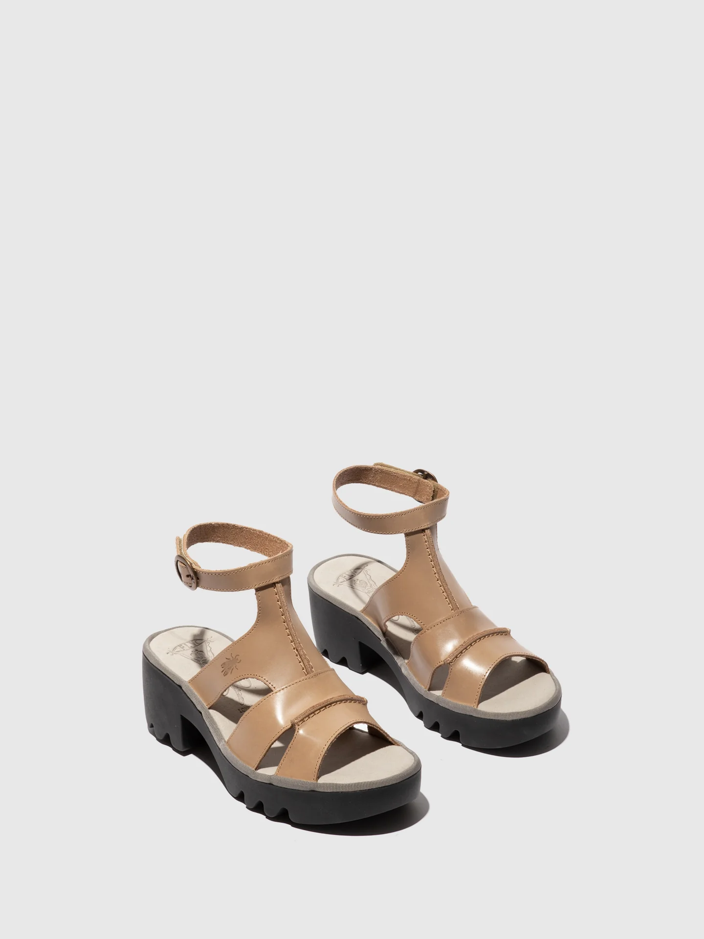 Ankle Strap Sandals TAWI496FLY TAUPE - Image 2