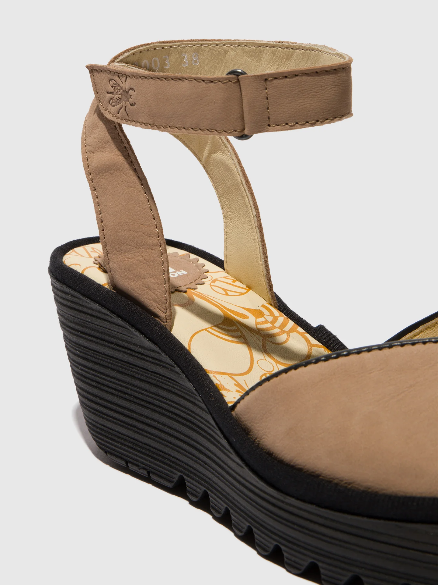 Ankle Strap Sandals YAID552FLY TAUPE - Image 4