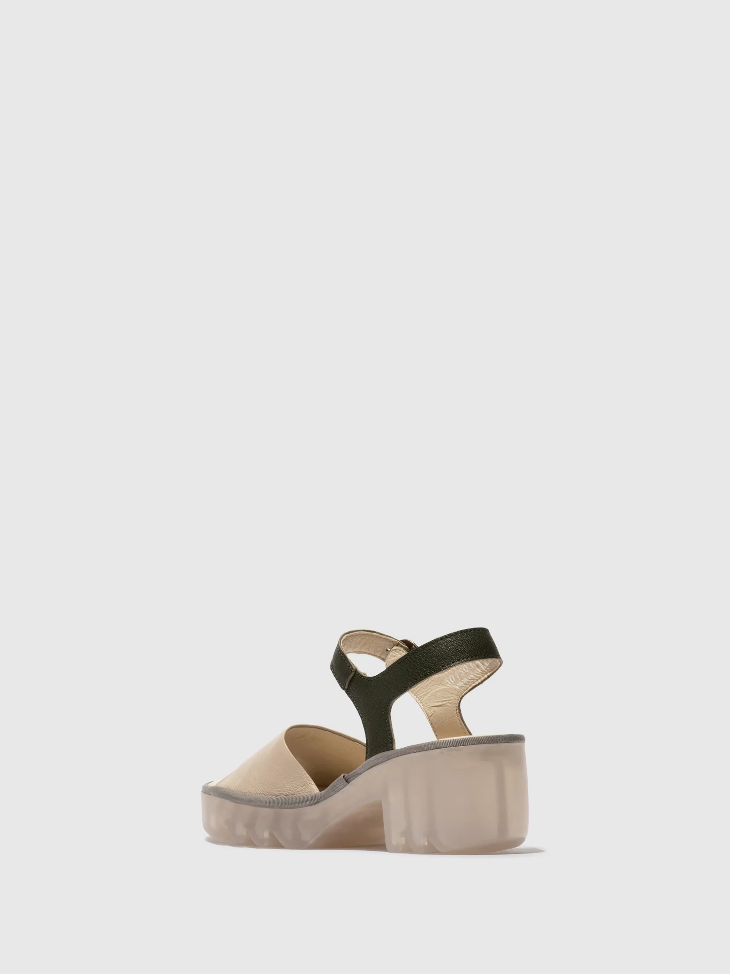 Sling-Back Sandals TULL503FLY TAUPE/ KHAKI - Image 3