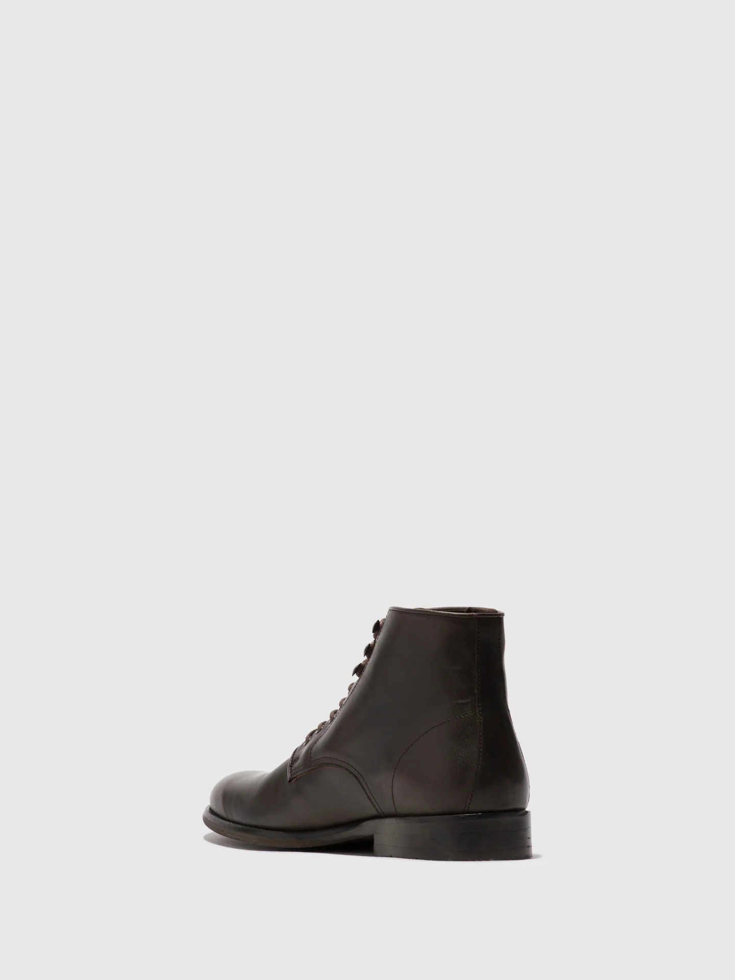 Lace-up Ankle Boots WERN002FLY WASHED BROWN - Image 3