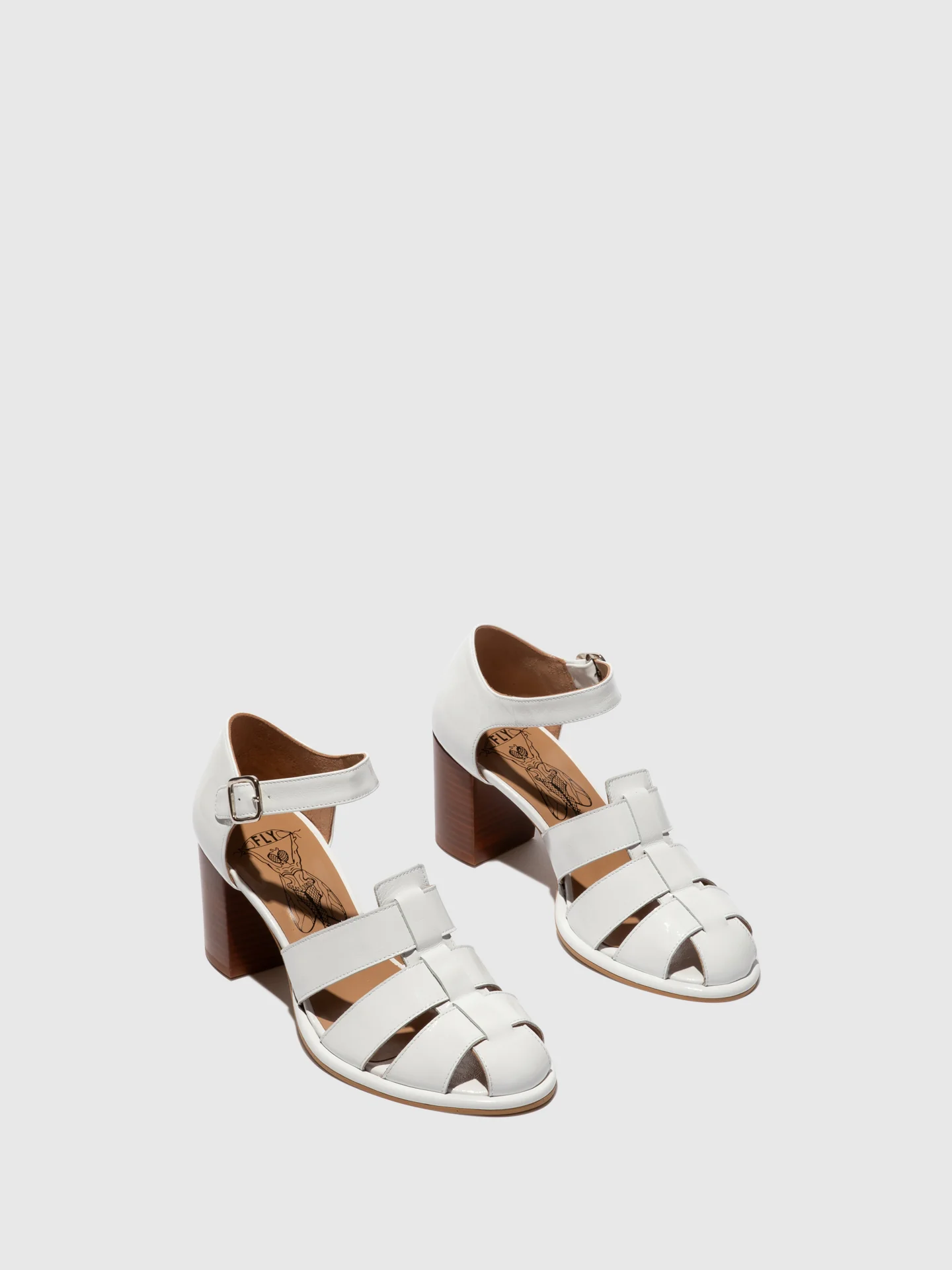 Heel Sandals MARG261FLY WHITE - Image 2