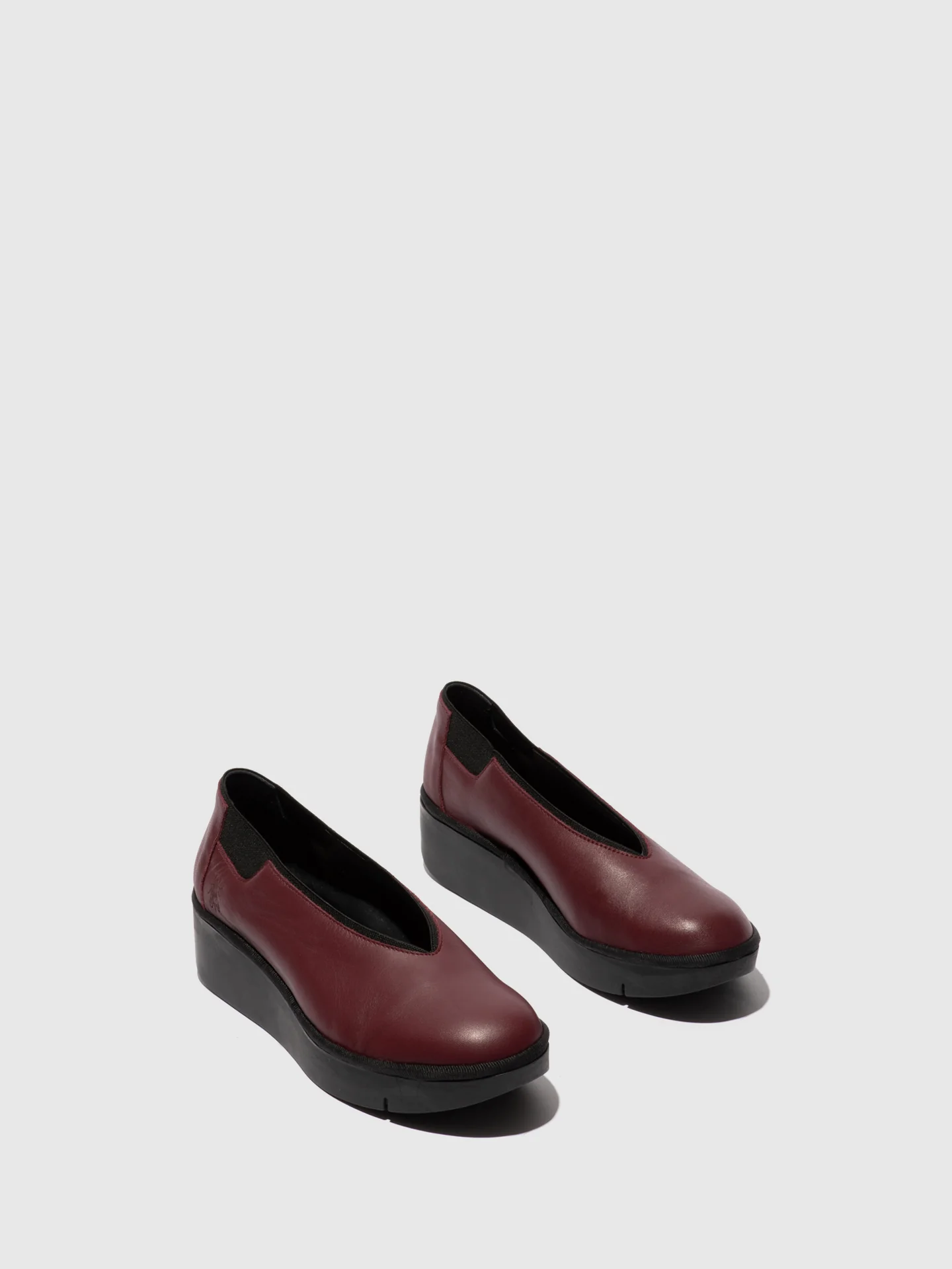 Slip-on Shoes JURY470FLY WINE (BLACK ELASTIC) - Image 2