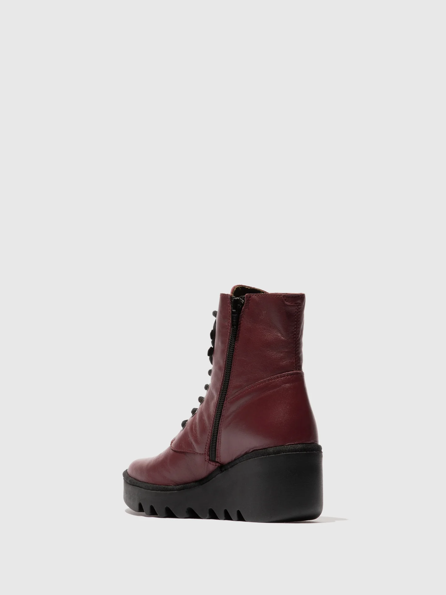 Lace-up Ankle Boots BIRR534FLY WINE - Image 3