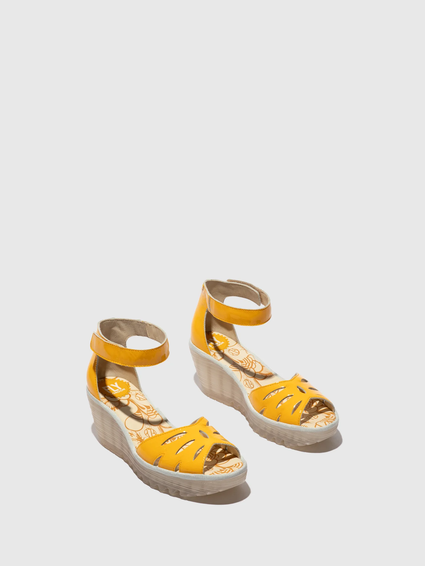 Ankle Strap Sandals YELU545FLY YELLOW - Image 2