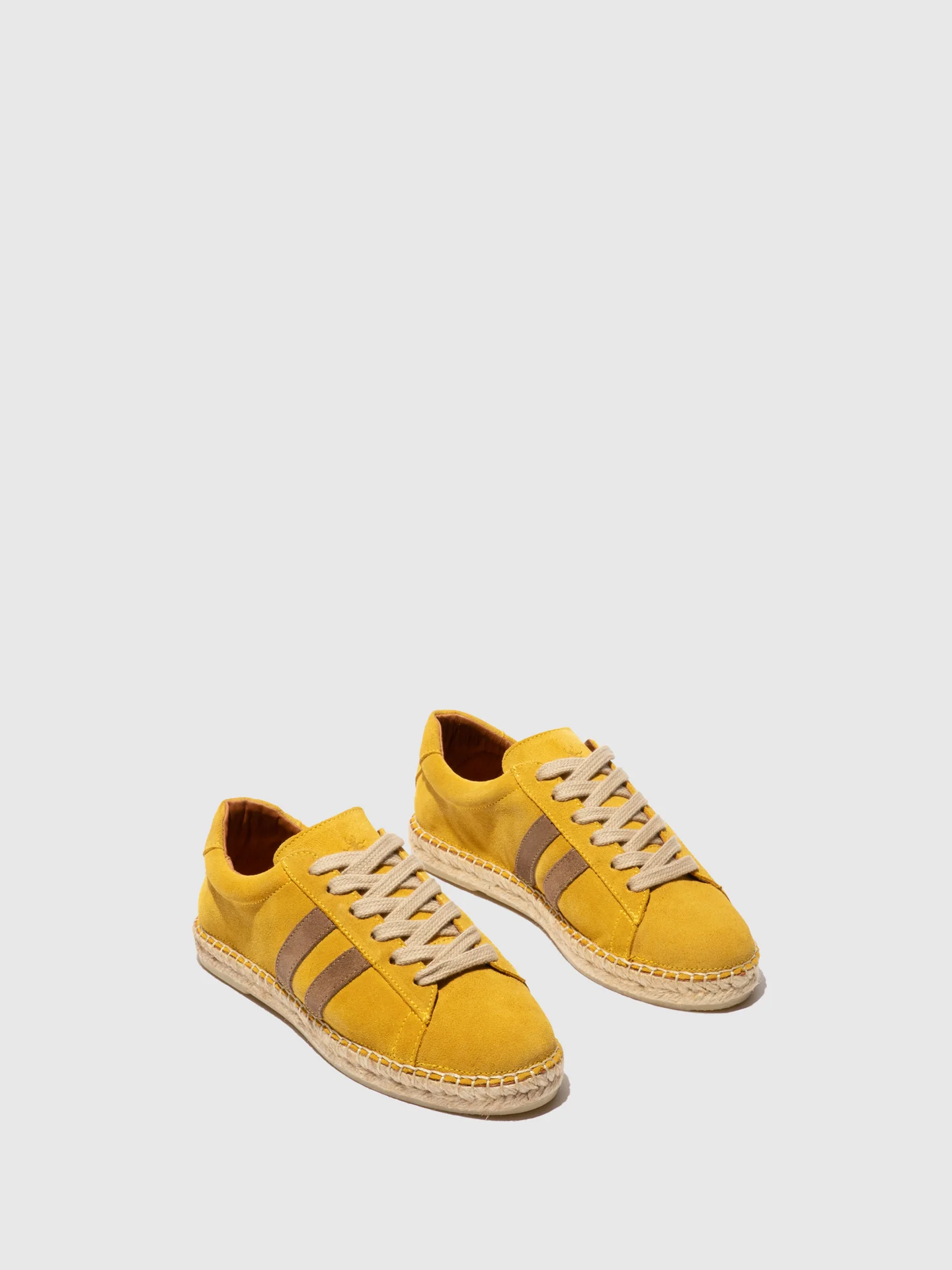 Lace-up Espadrilles SCAW530FLY YELLOW/TAN - Image 2